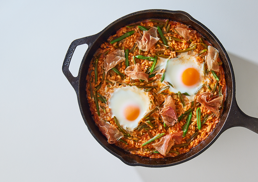 ARROZ AL HORNO CON HUEVO